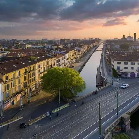 Navigli - Downtown - Duomo Spacious Two Bedroom - Close To Metro - Ac - Wi-fi Apartamento